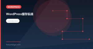 WordPress缓存实战